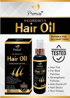 promise regrowth hair oil