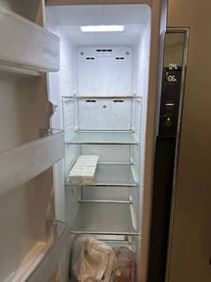 Haier double door mint condition refrigerator for sale