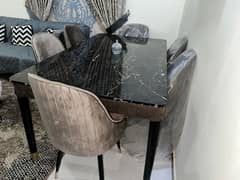 Dining Table 6 Parson Luxury Style