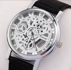 Standard Double Sided Glass Transparent Watch for Men / Women