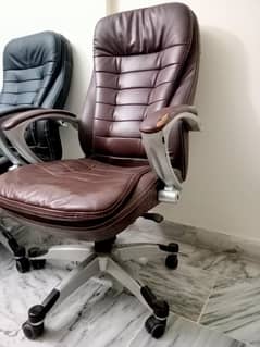 one office executive chair and 2 visiting