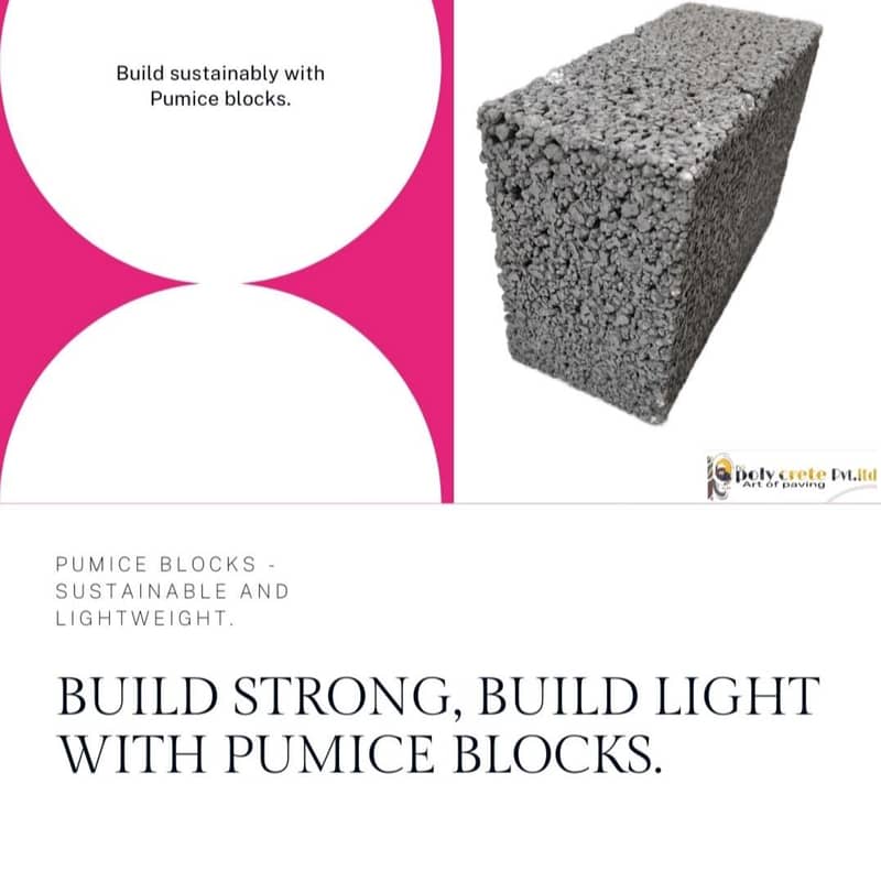 Pumice light weight block 3