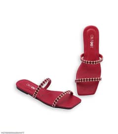 Women Rexine Fancy Flats