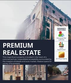 High Footfall Area! McLeod Road Commercial Plot for Sale in Lahore