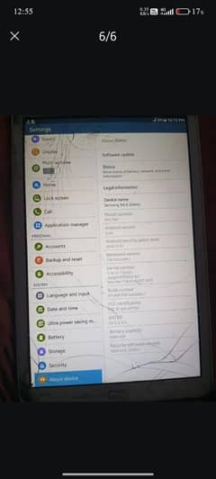 Samsung Galaxy Tab E 9.6        1.5gb ram 8gb storage