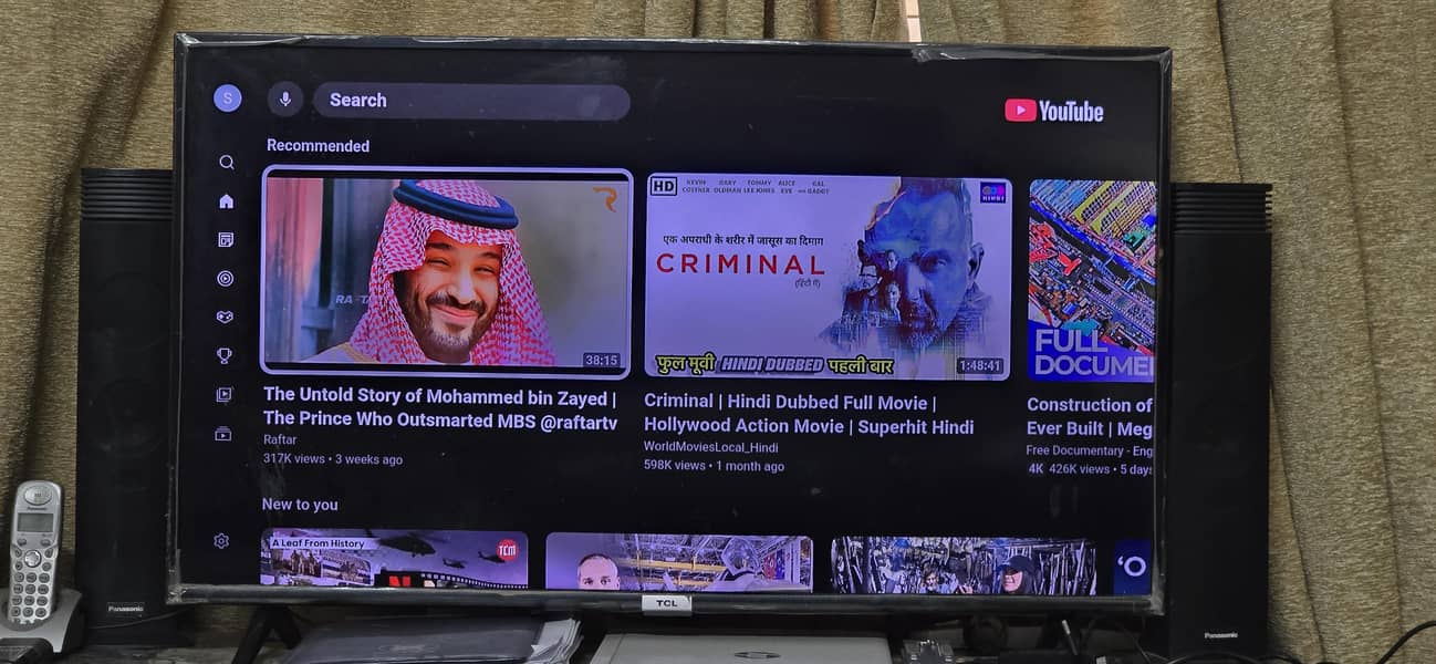 TCL Smart Android Led Tv (L40D6500) 0