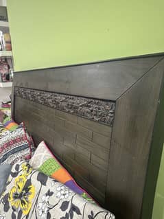 King Size Wooden Bed New