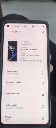 one plus 8 5g uw