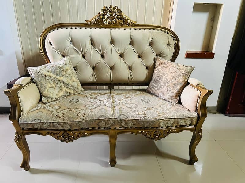 7 Seater Sofa Set with 3 Tables 1
