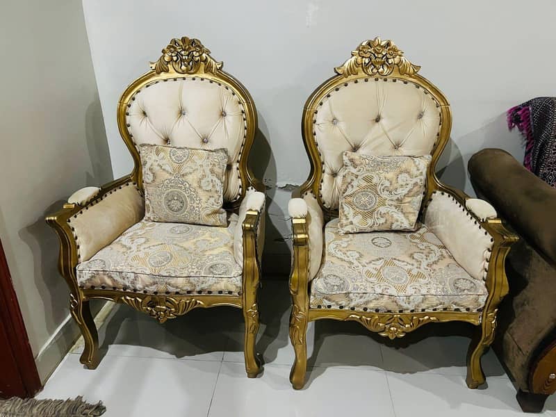 7 Seater Sofa Set with 3 Tables 2