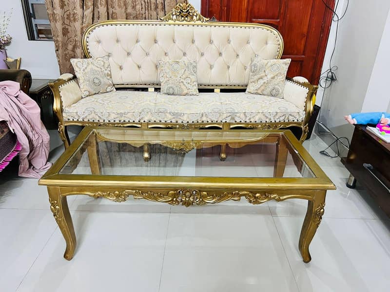 7 Seater Sofa Set with 3 Tables 3