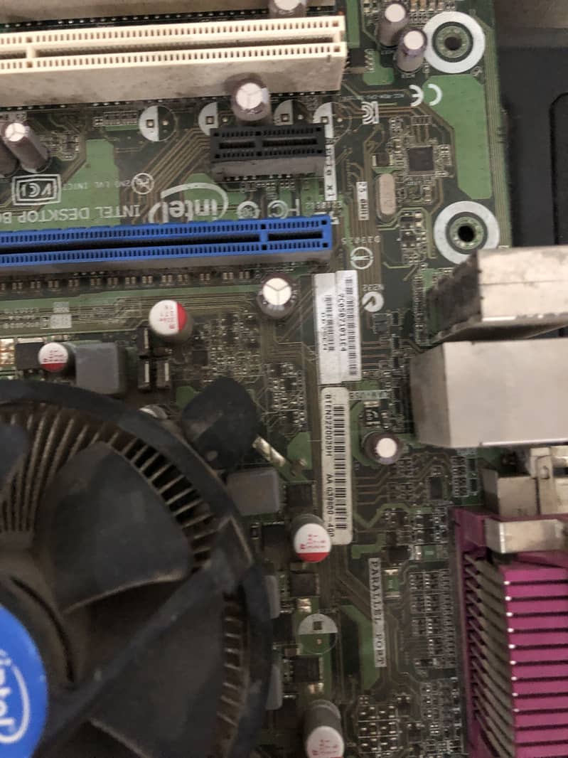 Intel motherboard with core i5 processer 1