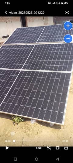 solar panels with direct inverter