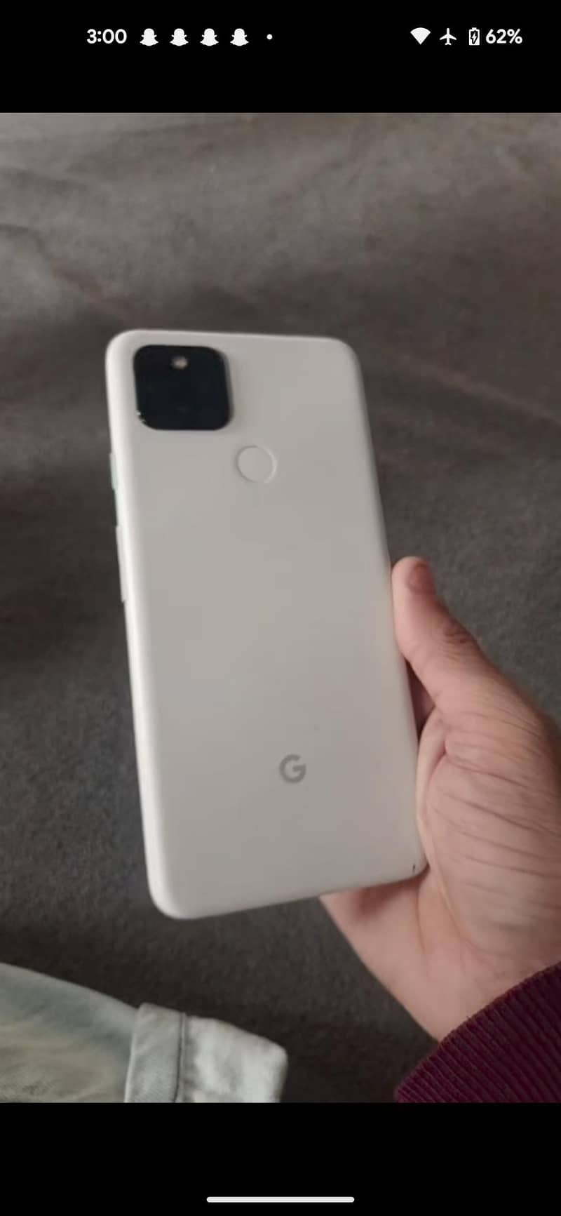 google pixel 4a 5g Patch Need to be reinstalled condition 10/ 10 6/128 2