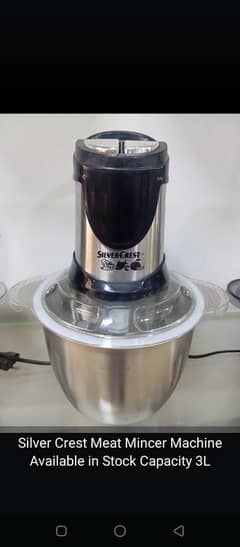 Silver Crest Food Chopper