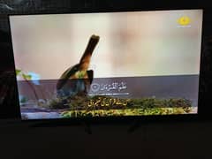 Q LED TV ANDROID HAIER WITH 18 MONTH WARRANTY