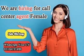 We are hiring call center agent