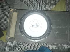 car woofer and speaker