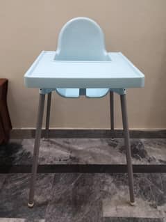 IKEA antilop high chair with tray