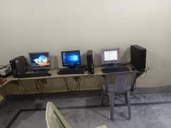 Desktop Computer & LCDs