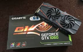 GIGABYTE GTX 1060 3GB G1 Gaming Edition  with Box