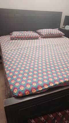Bedset with dressing