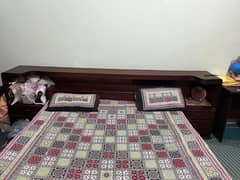 Wooden Bed set is avaiable for sale
