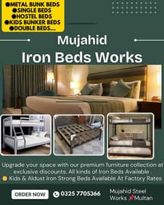 Kids & Aldust Bunk Beds/ Double & Single Beds/ Bunker Beds