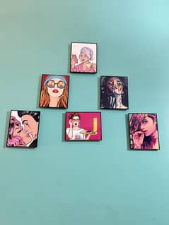 Funky Pop Art frames