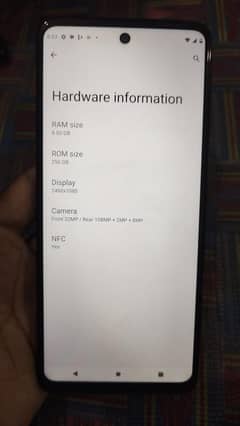 Moto Edge 2021 PTA approved 8/256