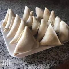 frozen chicken and potato samosa