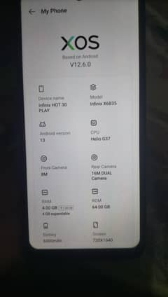 infinix hot 30 play.