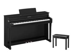The Clavinova CLP-835 R digital piano one year official warranty