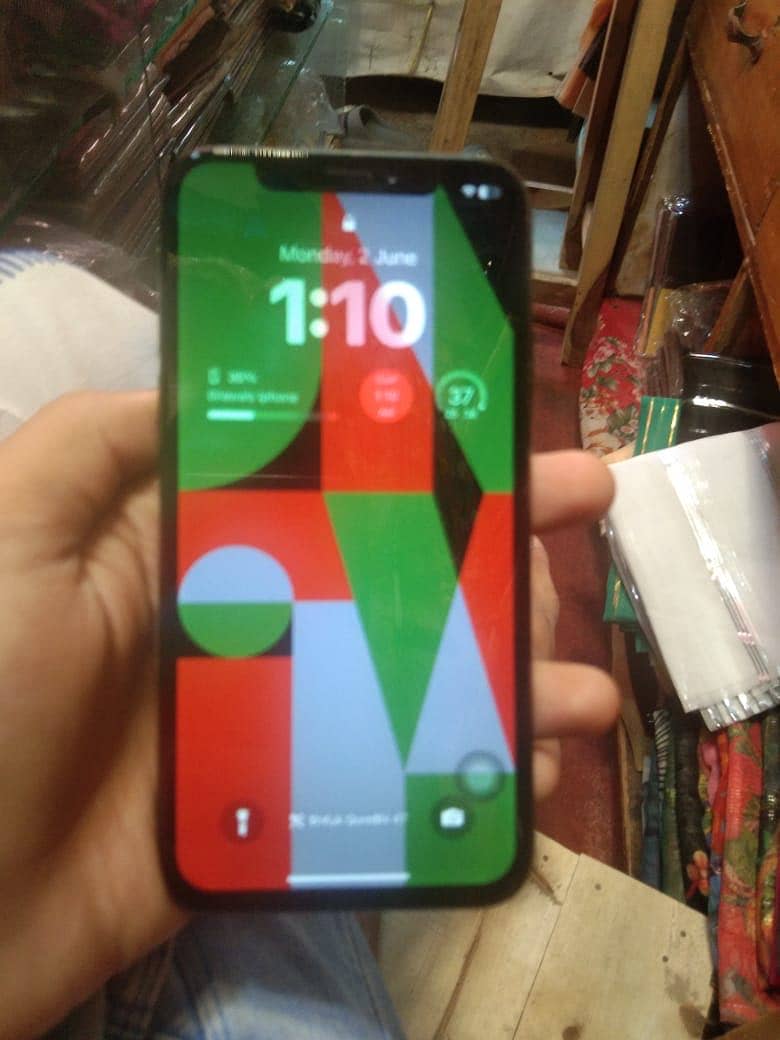 iPhone X non pta factory unlock (256) Gb camera 1x not working 2x good 5