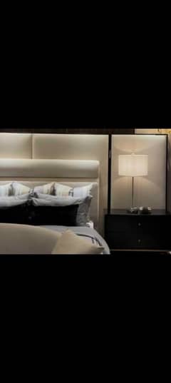 wooden bed set