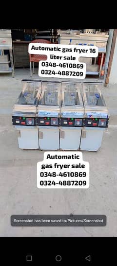 automatic air fryer gas fryer sale 0348-4610869