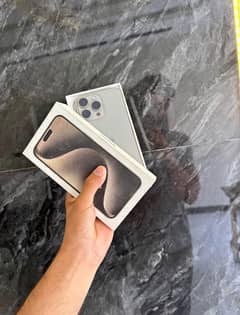 iPhone 15 Pro Max, complete box, non pta JV