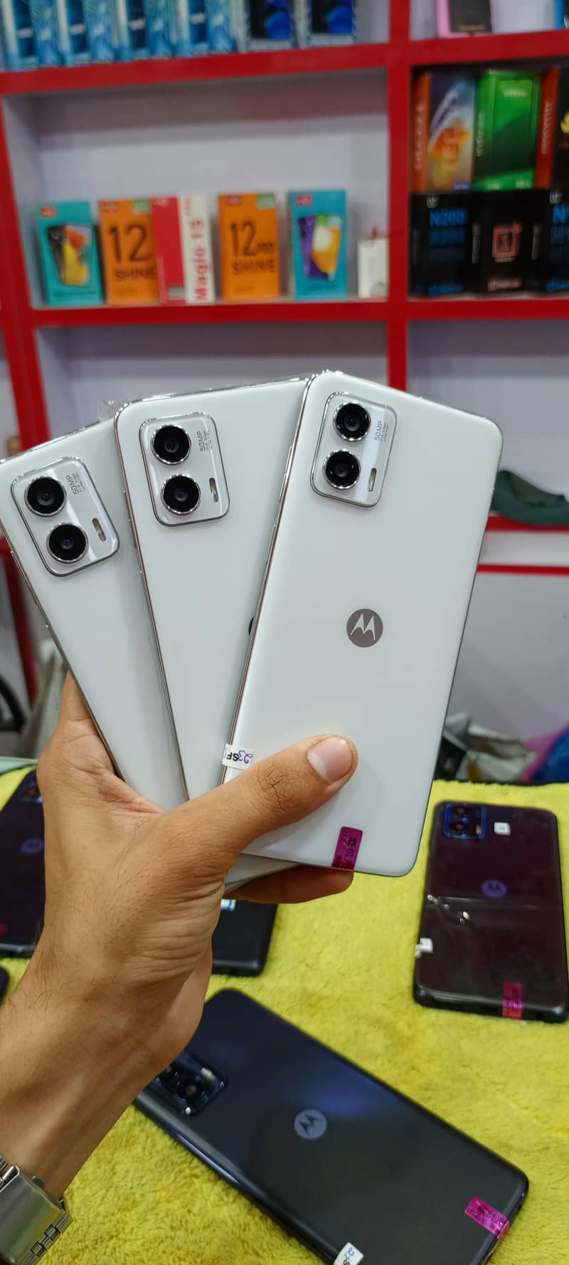 MOTO G73 (8+256GB) DUAL SIM PTA LIFE TIME WARRANTY CONTACT/03186414811 0