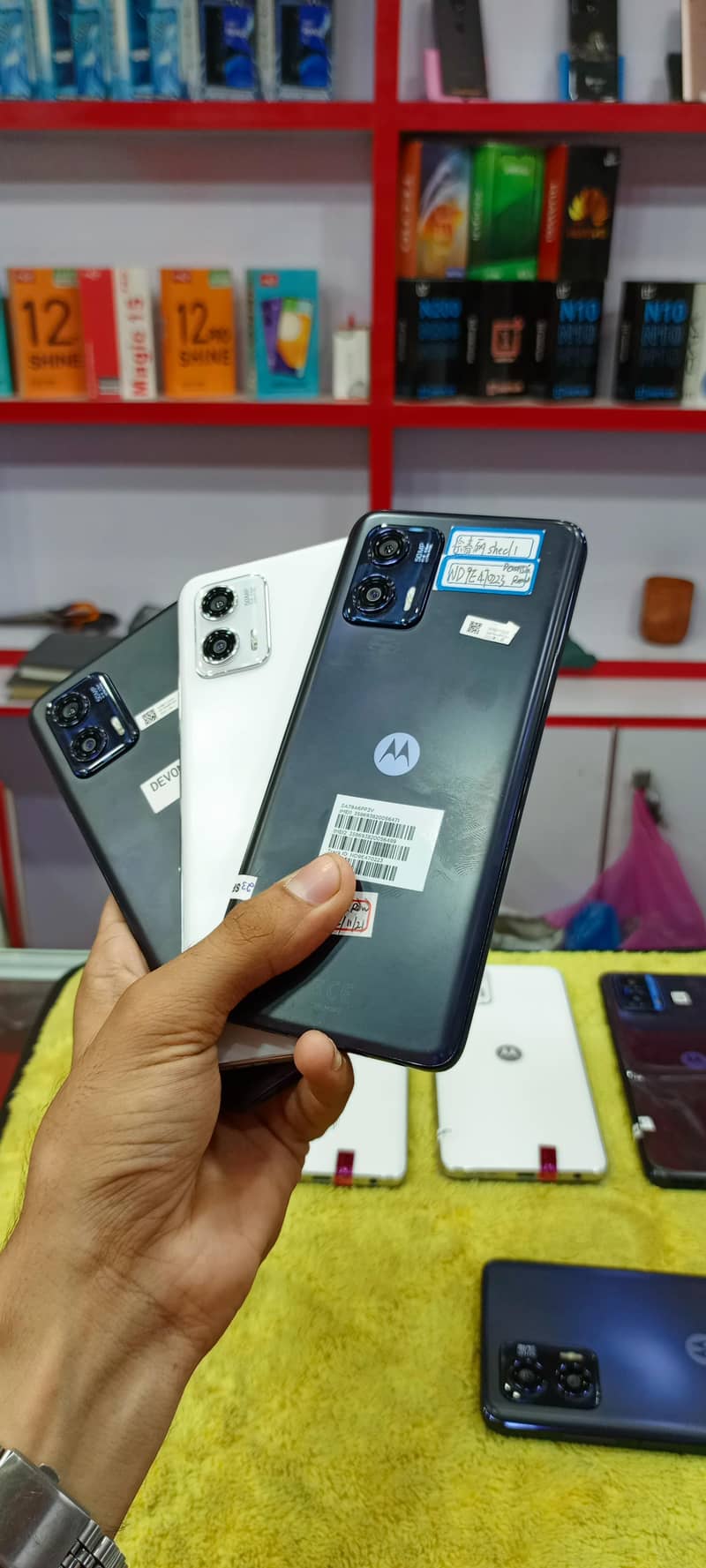 MOTO G73 (8+256GB) DUAL SIM PTA LIFE TIME WARRANTY CONTACT/03186414811 3