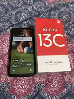 Redmi 13C 4+2gb ram 128 gb storage 9/10 approved