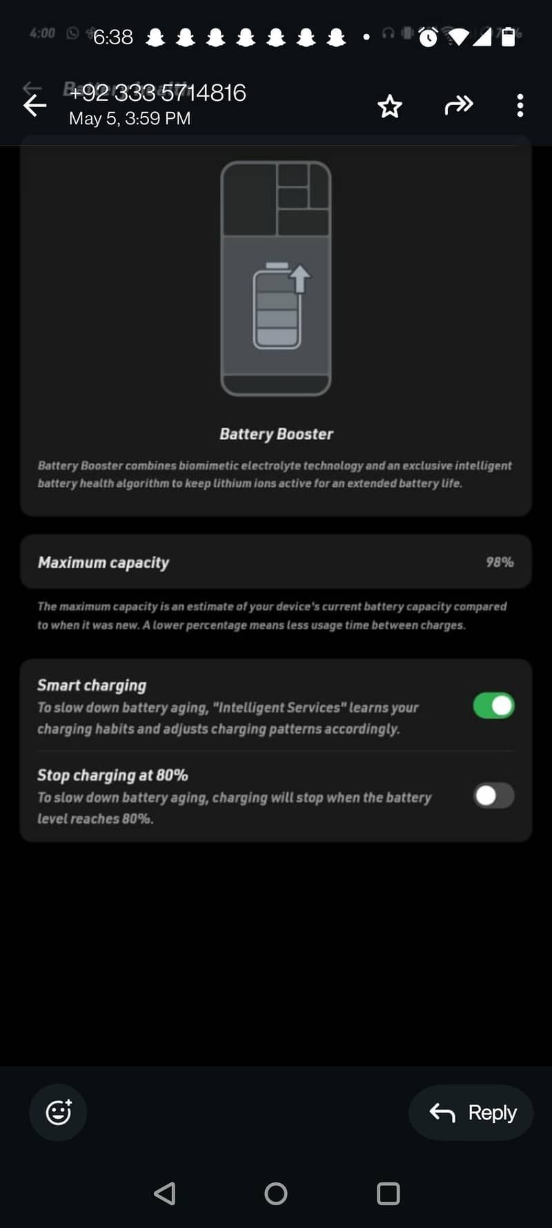 OnePlus 11r in good condition with complete box 2