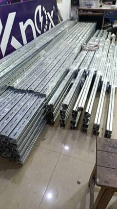 used solar panel structure