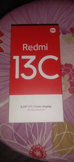 Redmi 13c mobile for sale 4+128 gb