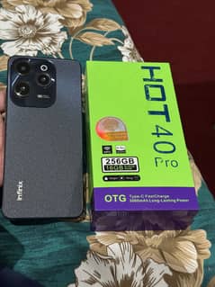 Infinix hot 40 pro with box