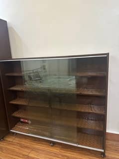 Wooden Book Shelf/Cupboard