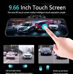 10 Inch Mirror Camera for Car Touch Screen Video Recorder