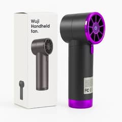 High Speed Rechargeable Battery Fan - Portable USB Long Lasting New