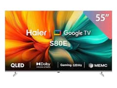 haier 55 inch 4k smart Qled tv