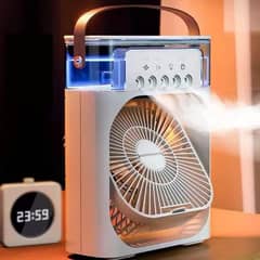 Portable Air Conditioner Fan, 900ML Personal Air Cooler with Ice Tray