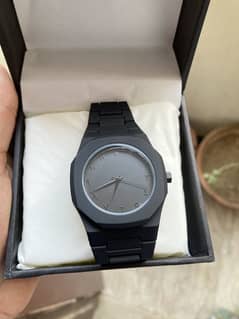 Black Arabic Aura Watch